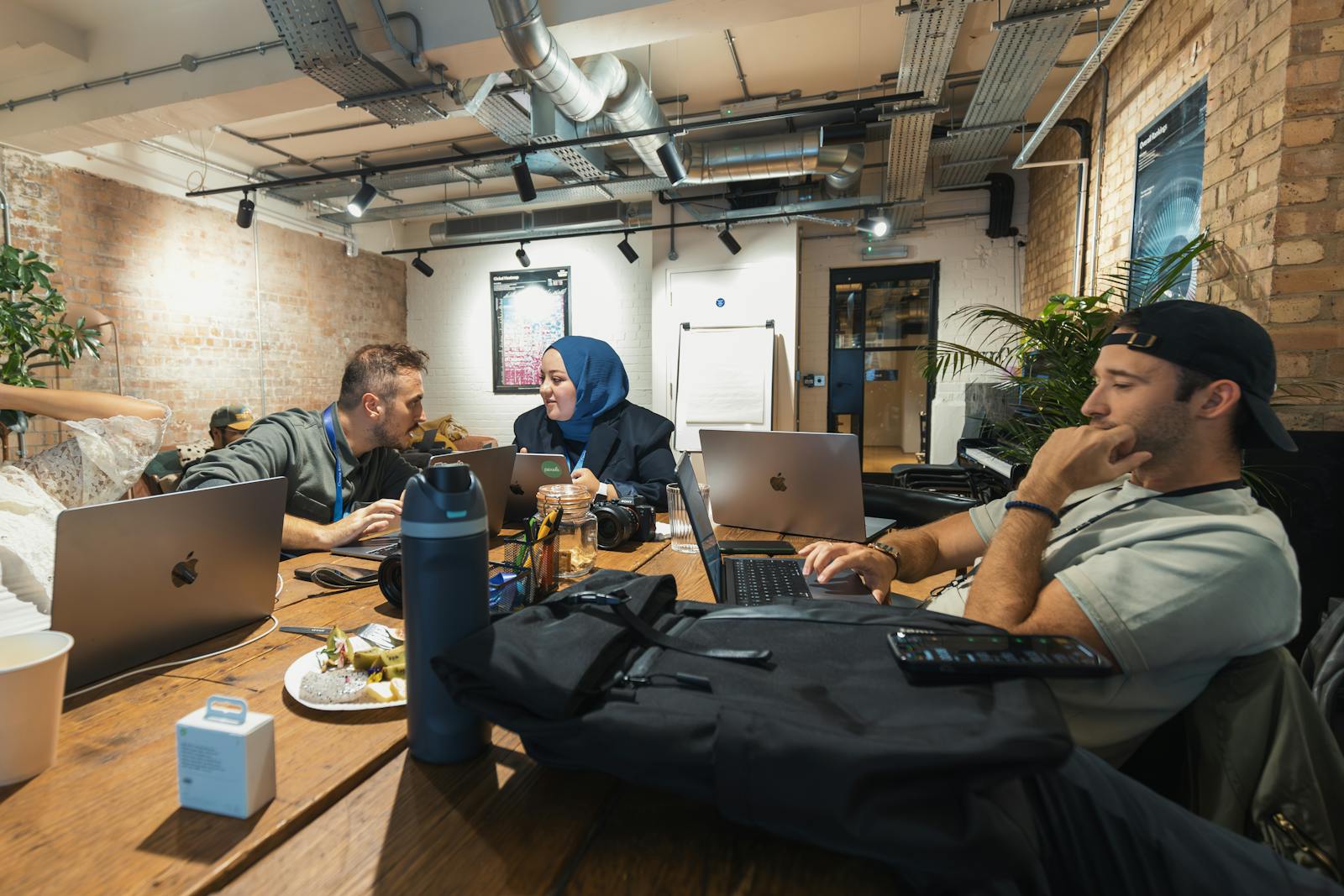Business team working session