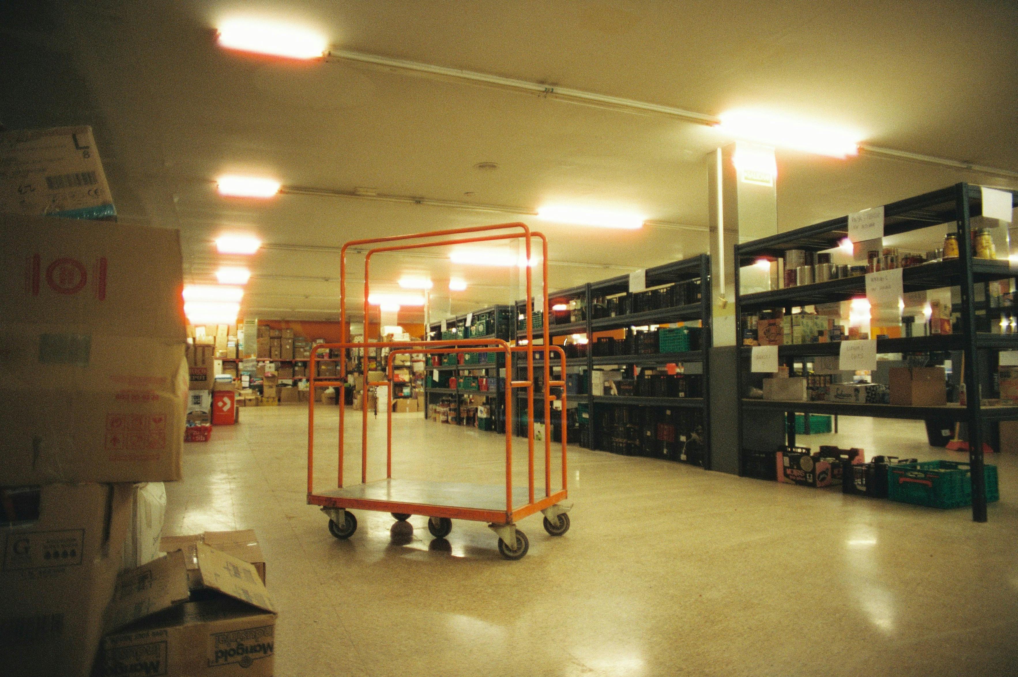 Warehouse logistics interior